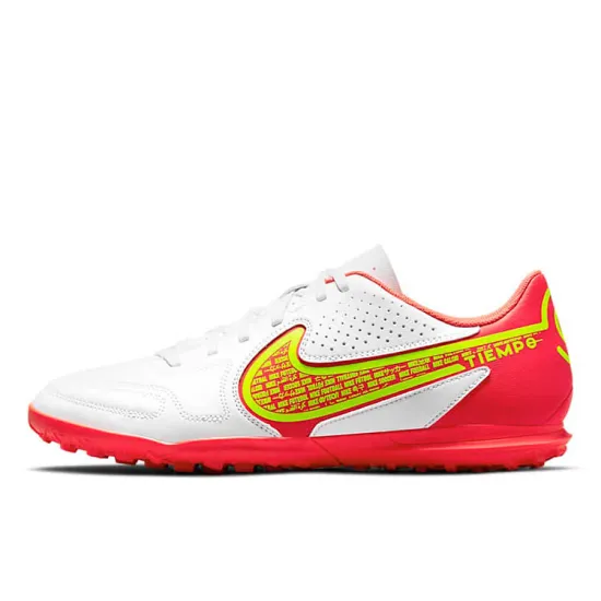 Nike Legend 9 Club TF Turf Sports Shoes White/Red