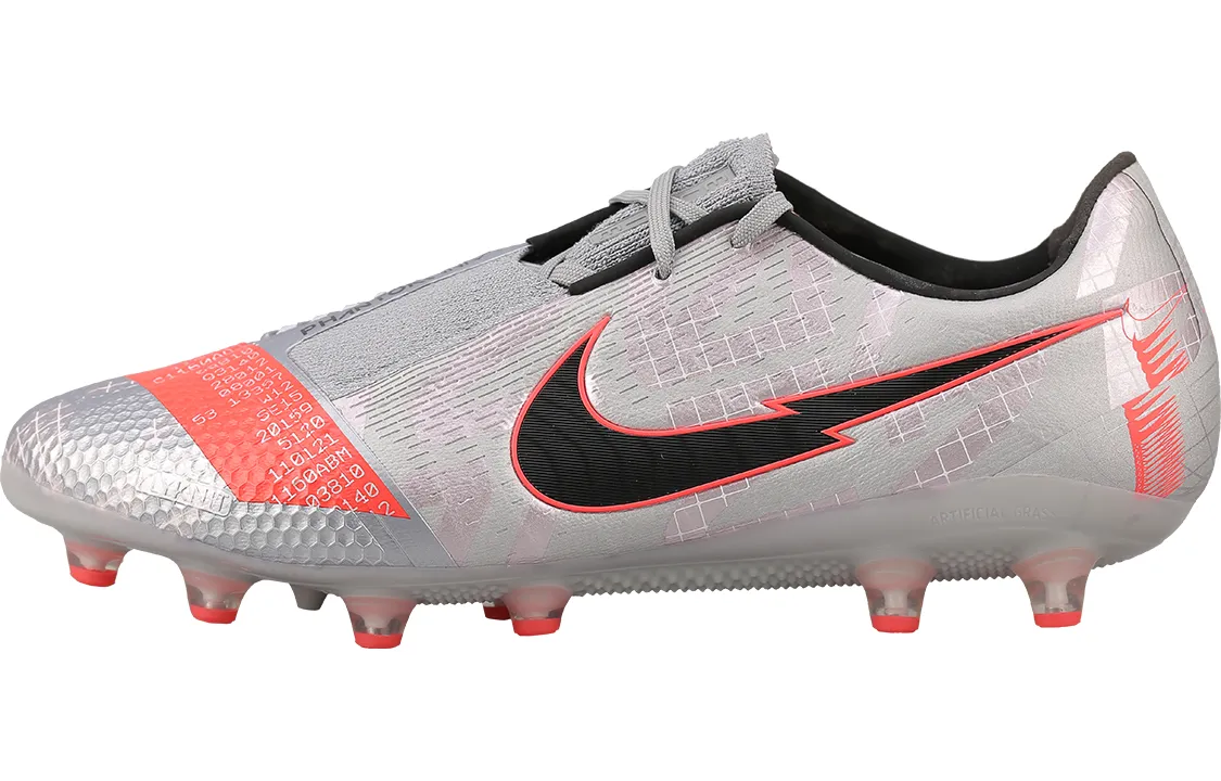 Nike Phantom Venom Elite Ag Pro 'Metallic Bomber Grey Laser Crimson'