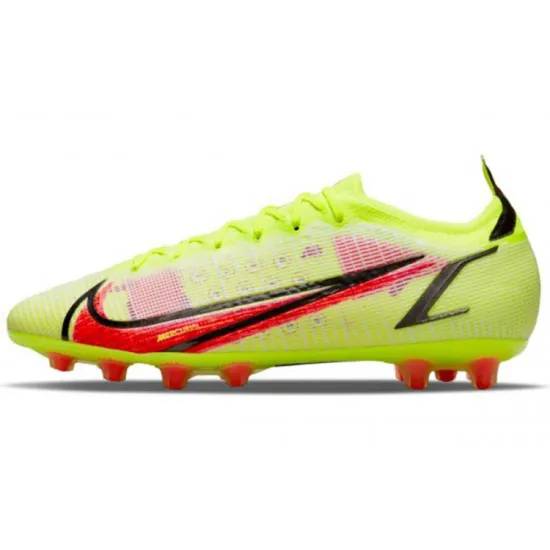 Nike Mercurial Vapor 14 Elite HG Volt Black Bright Crimson