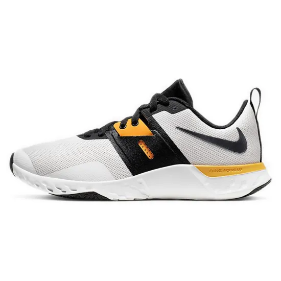 Nike Renew Retaliation Tr Training Shoes Men Low-top White/Black/Pure Platinum/University Gold