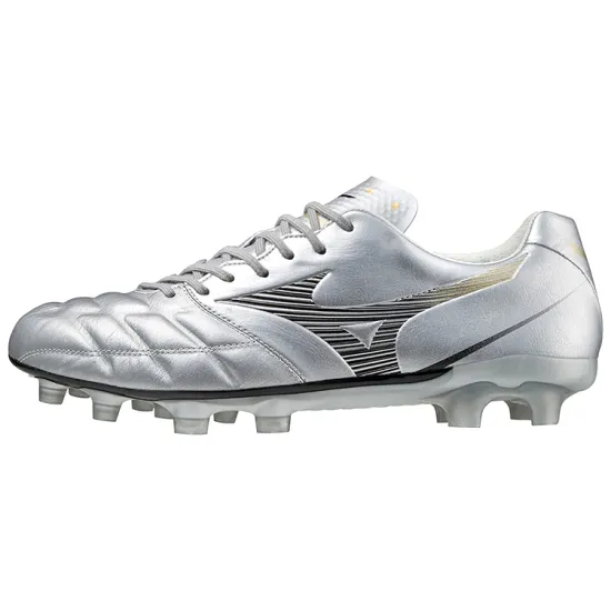 Mizuno Rebula Cup Soccer Shoes Men Low-Top Silver