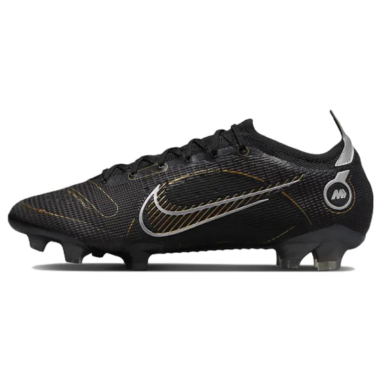 Nike Mercurial Vapor 14 Elite FG Black Metallic Silver Cave Stone Metallic Gold