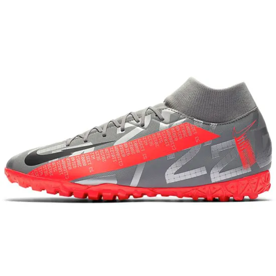 Nike Mercurial Superfly 7 Football Shoes Men Mid-top Gray