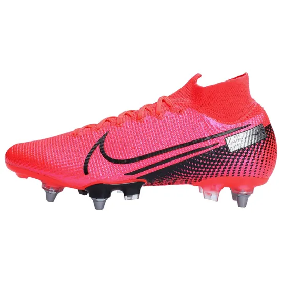 Nike Mercurial Superfly 7 Football Shoes Men Mid-top Black/powder