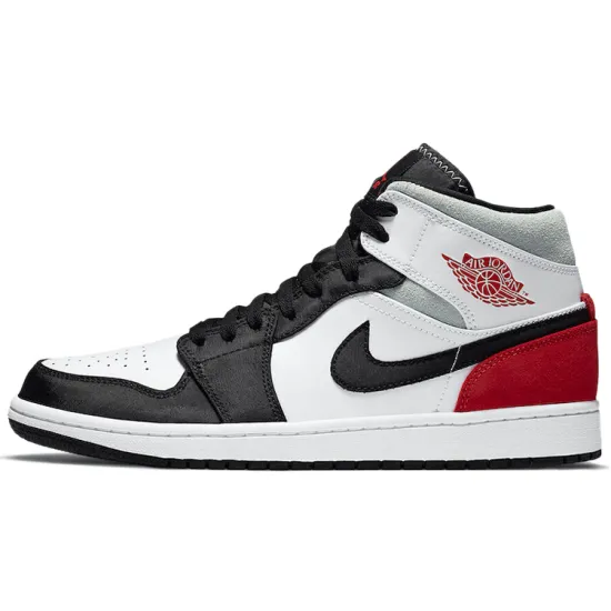 Jordan 1 Mid SE Red Black Toe
