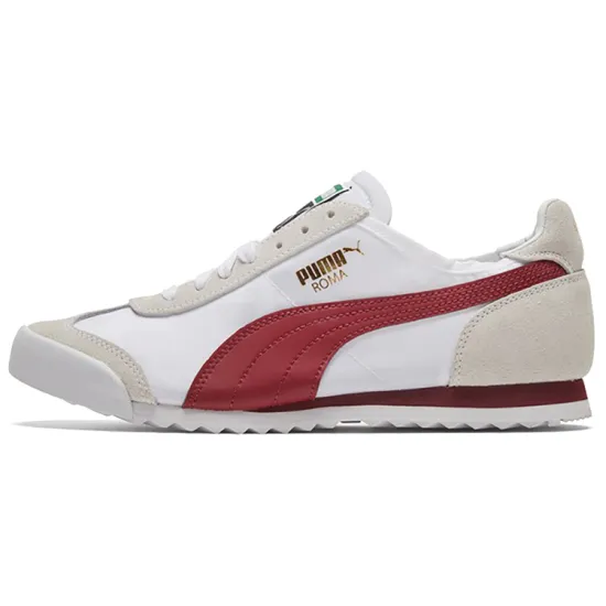 PUMA Roma Training Shoes Unisex Low-top White/Red/Black/Gray