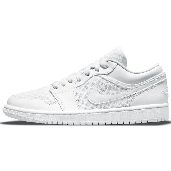 Jordan 1 Retro Low Breathe Triple White Women's