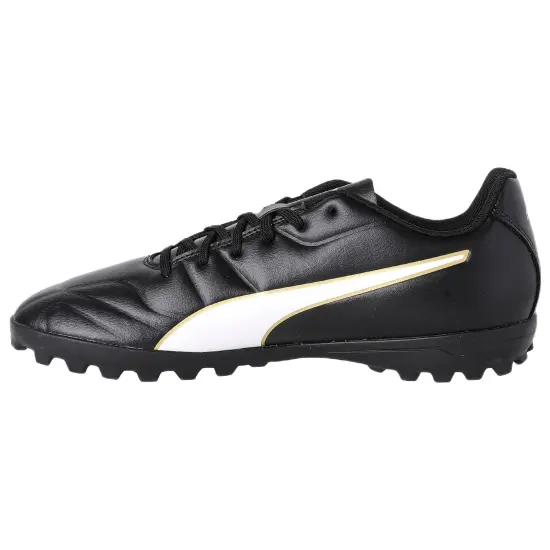PUMA EvoSPEED Series Football Shoes Men Low-top Black/White/Yellow