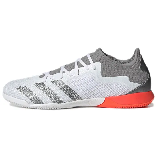 Adidas Freak Soccer Shoes Men Low-Top White Gray Red