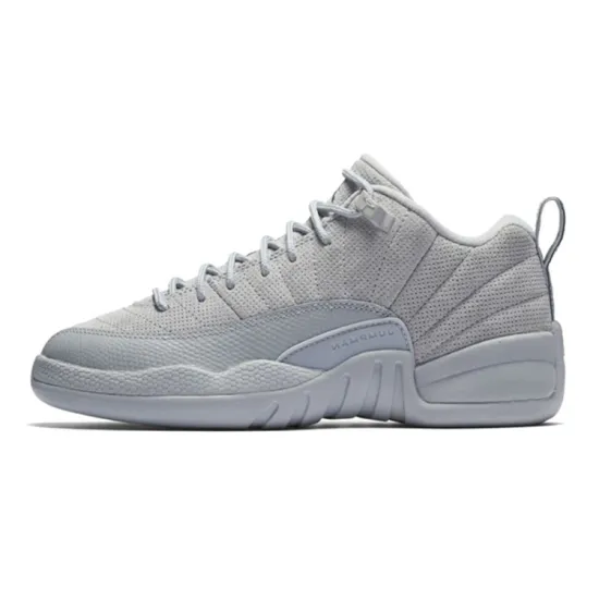 Jordan 12 Retro Low Wolf Grey GS