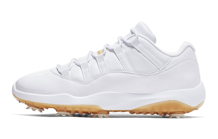 Air Jordan 11 Low Golf White Metallic Gold