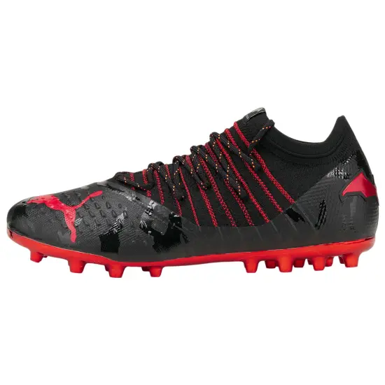 PUMA Future Z Football Shoes Men Low-top Black/Red