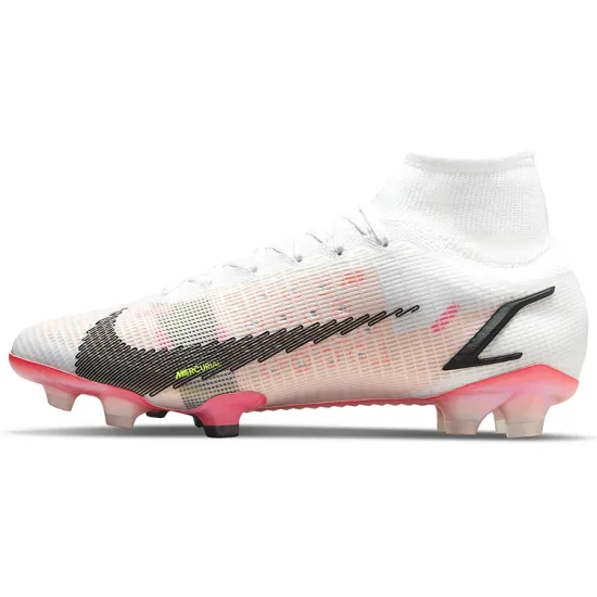 Nike Mercurial Superfly 8 Elite FG White Pink Blast