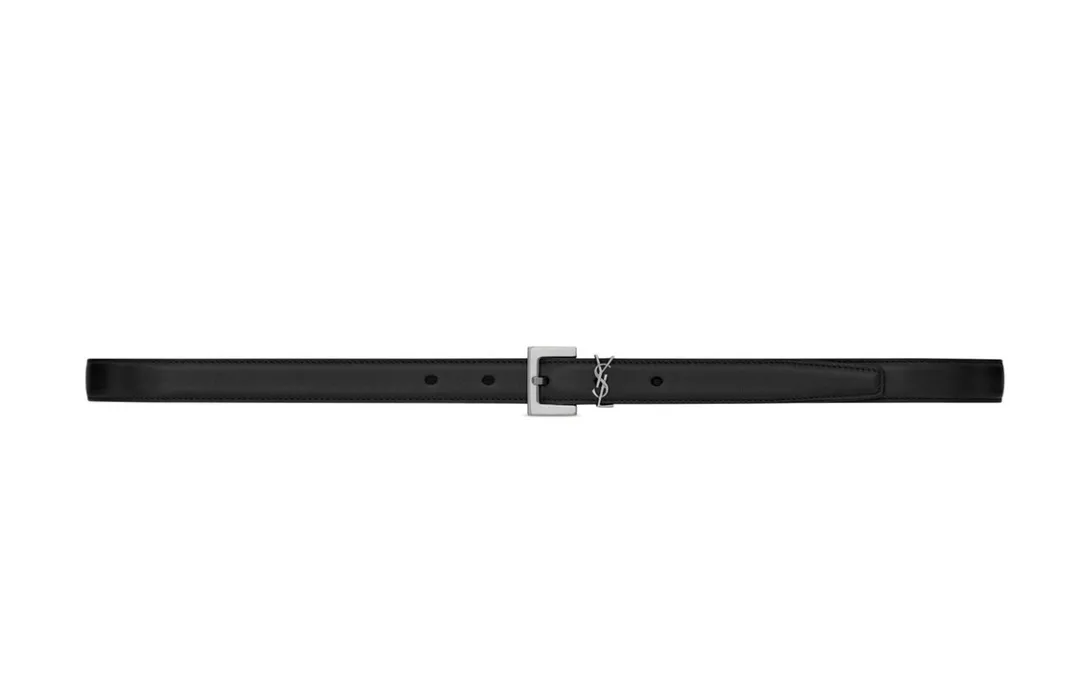 SAINT LAURENT Cassandre Thin Belt
