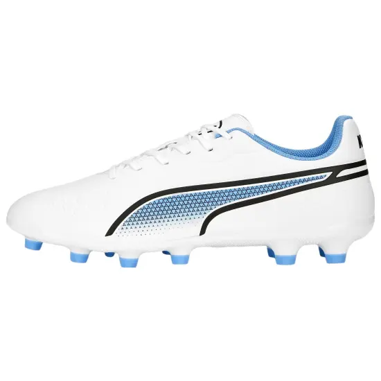 PUMA King Football Shoes Women's Low-top White/blue