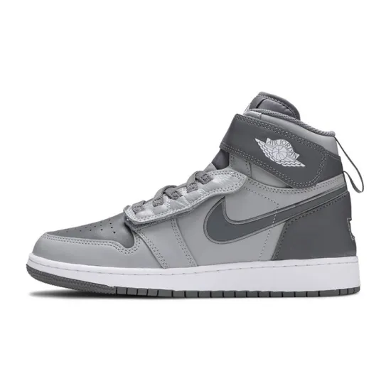 Jordan 1 High FlyEase Light Smoke Grey GS