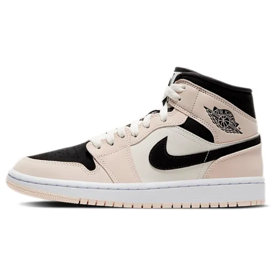 Jordan 1 Mid Barely Orange Women's