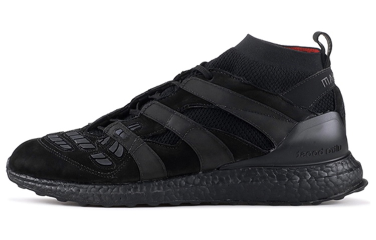 Дэвид Бекхэм x adidas Predator Ag Combase Composite Material Composity и Wersatiely нескользящие Износостойкие и легкие футбольные туфли мужской стиль черный