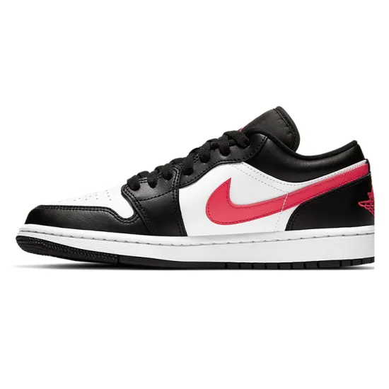 Jordan 1 Low Black Siren Red Women's