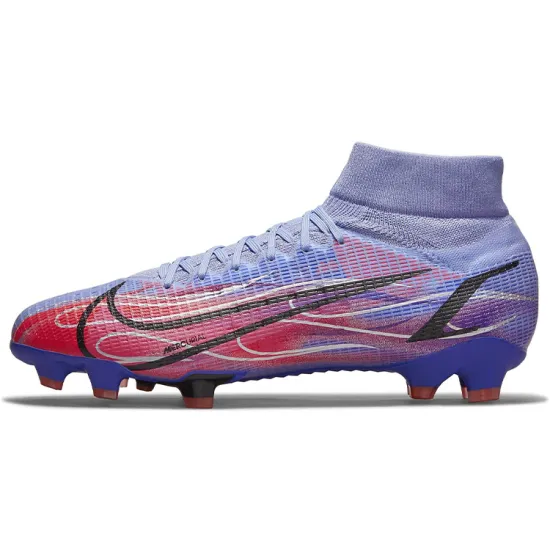 Nike Mercurial Superfly 8 FG Kylian Mbappe Flames Purple Sole