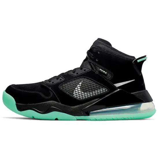 Jordan Mars 270 Black Green Glow
