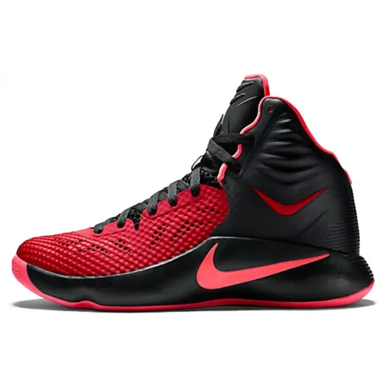 Nike ZOOM Hyperfuse 2014 Vintage Basketball Shoes Men High-top Black/Red