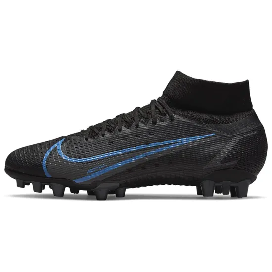 Nike Mercurial Superfly 8 Football Shoes Unisex Mid-top Black