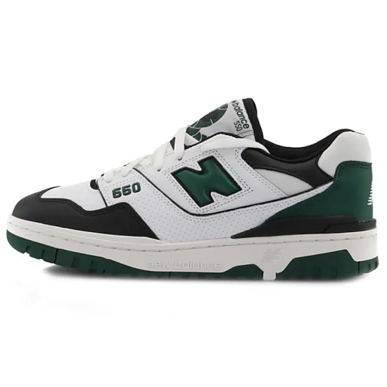 New Balance 550 White Green Black
