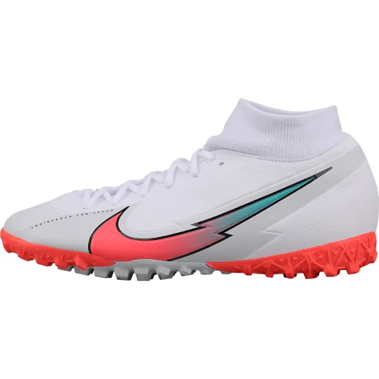 Nike Mercurial Superfly 7 Academy TF White Crimson Jade