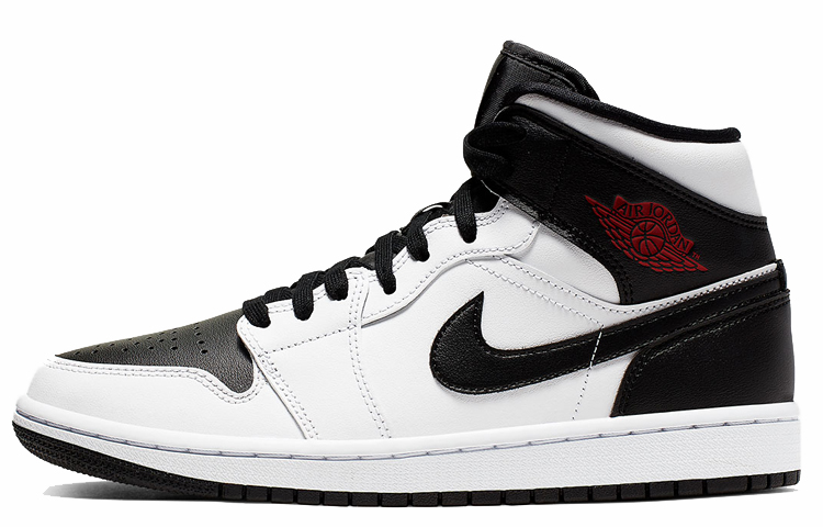 Jordan Air Jordan 1 Mid White Black Red