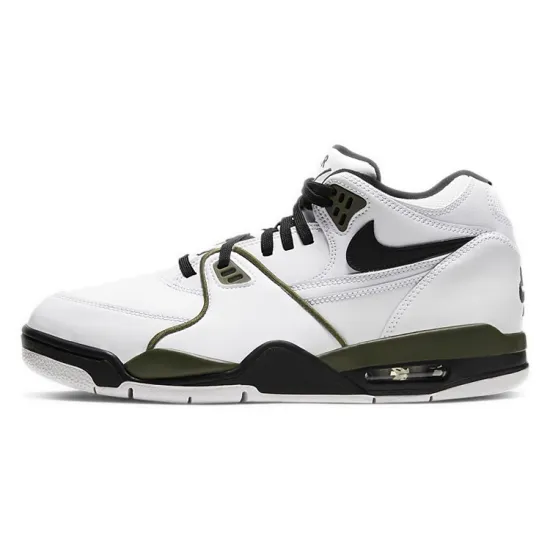Nike Air Flight '89 White Black Olive