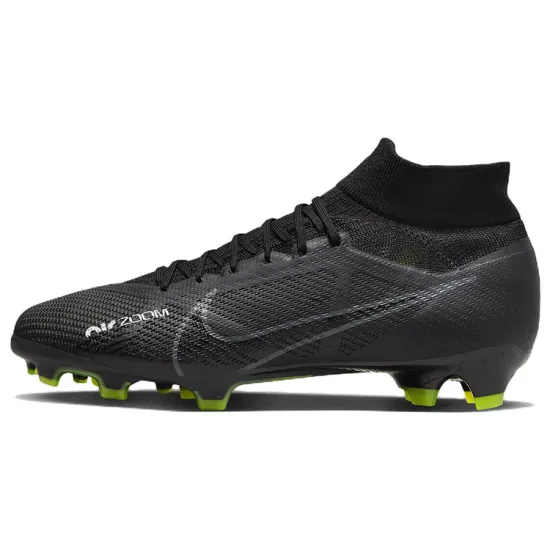 Nike Zoom Mercurial Superfly 9 Pro Fg Black Dark Smoke Grey