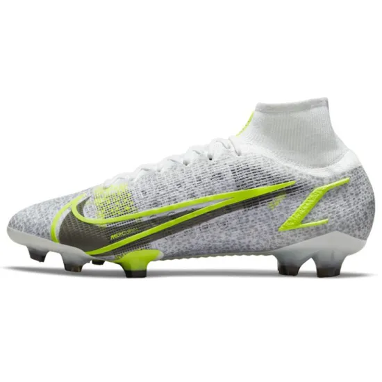 Nike Mercurial Superfly 8 Elite FG White Volt