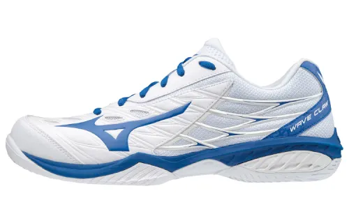 Mizuno Claw Badminton Shoes Unisex Low Top White/Blue