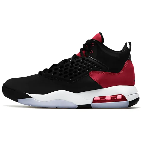 JORDAN Maxin 200 Black Gym Red White