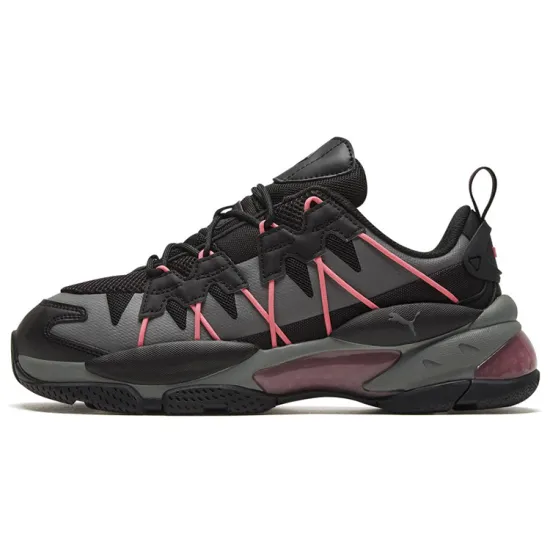 PUMA Lqdcell Omega Striped Knit 'Black Castlerock'