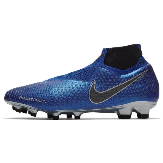 Nike Phantom Vsn Elite Football Shoes Men Mid-top Blue/Black