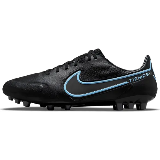 Nike Tiempo Legend 9 Football Shoes Men Low-top Black/Blue