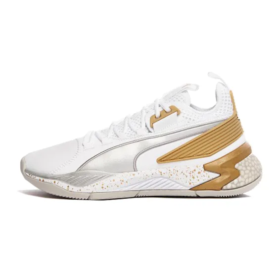 PUMA Uproar Vintage Basketball Shoes Men Mid-top White