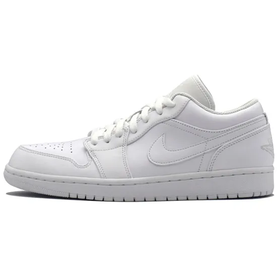 Air Jordan 1 Vintage Basketball Shoes Men Low-top White