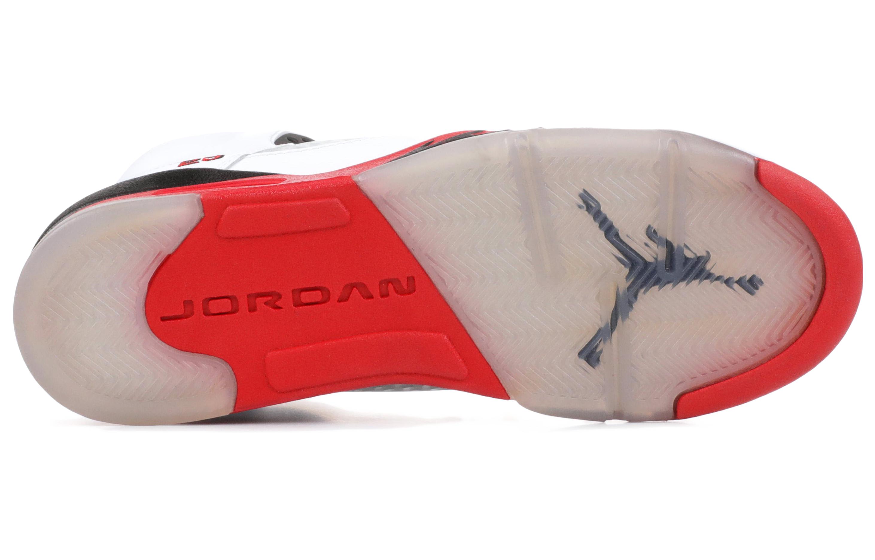 Jordan Air Jordan 5 Retro Fire Red Black Tongue GS 2013