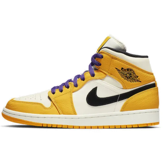 Jordan 1 Mid SE Lakers