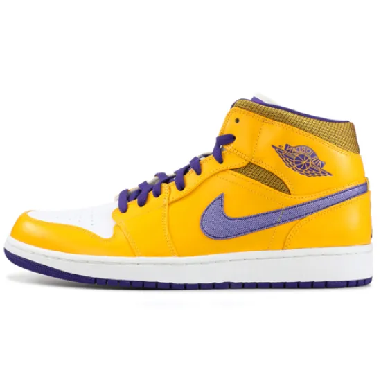 Jordan 1 Mid Lakers