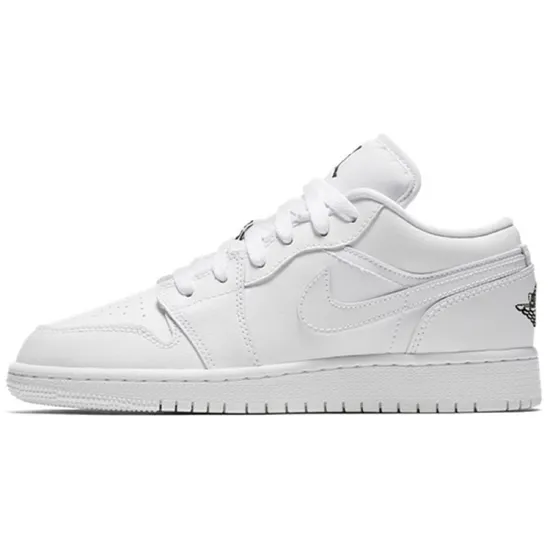 Jordan 1 Low GS Triple White