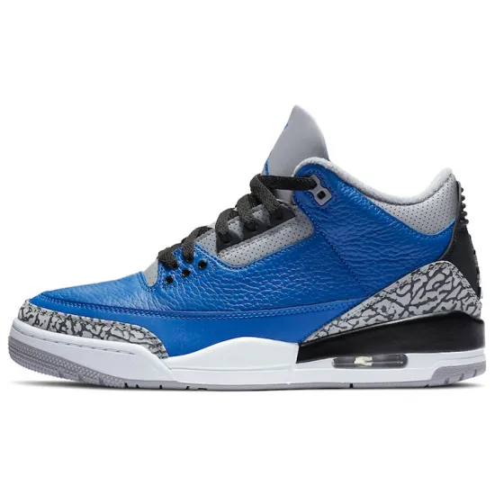 Jordan 3 Retro Varsity Royal Cement