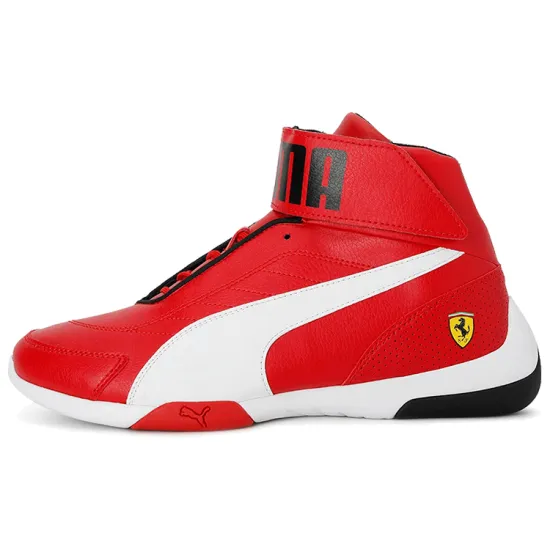 PUMA Scuderia Ferrari Training Shoes Men High-top Black/Red/White