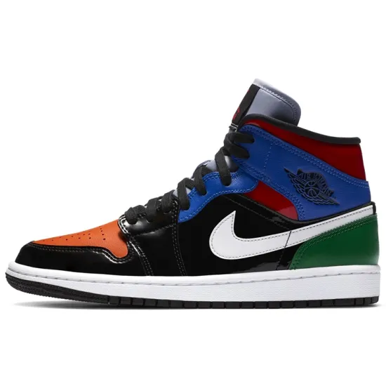 Jordan 1 Mid Multi Patent Women's