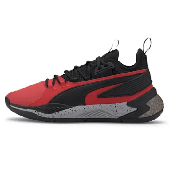 PUMA Uproar Vintage Basketball Shoes Men Low-top Black/Red