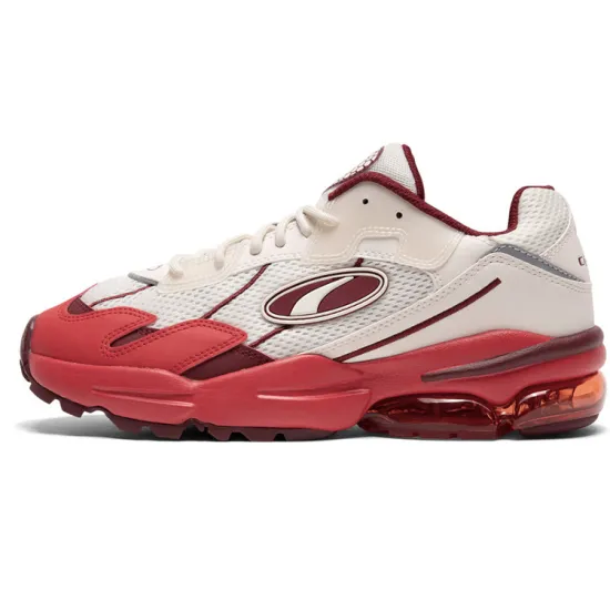 PUMA CELL Series Training Shoes Unisex Low-top Red And White