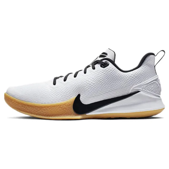 Nike Mamba Focus Vintage Basketball Shoes Unisex Low-top White/Black